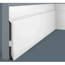 Плинтус под покраску из экополимера Cosca PX007